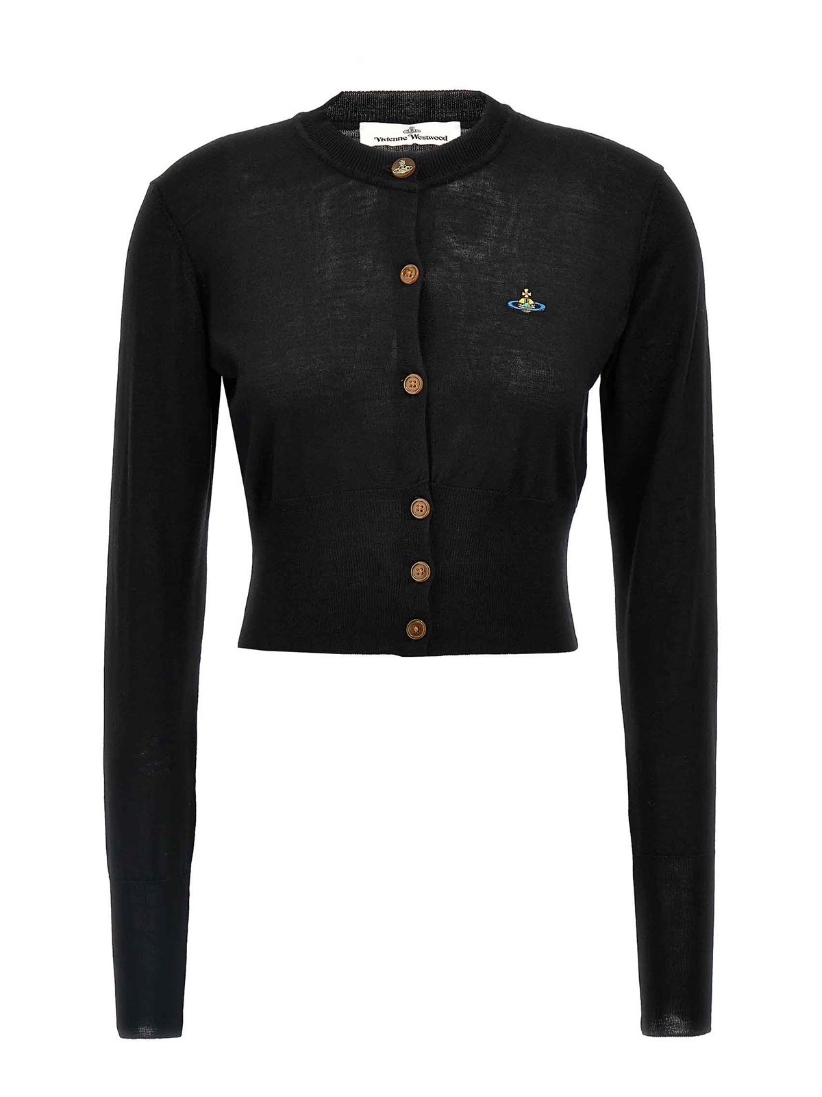 Logo Crop Cardigan