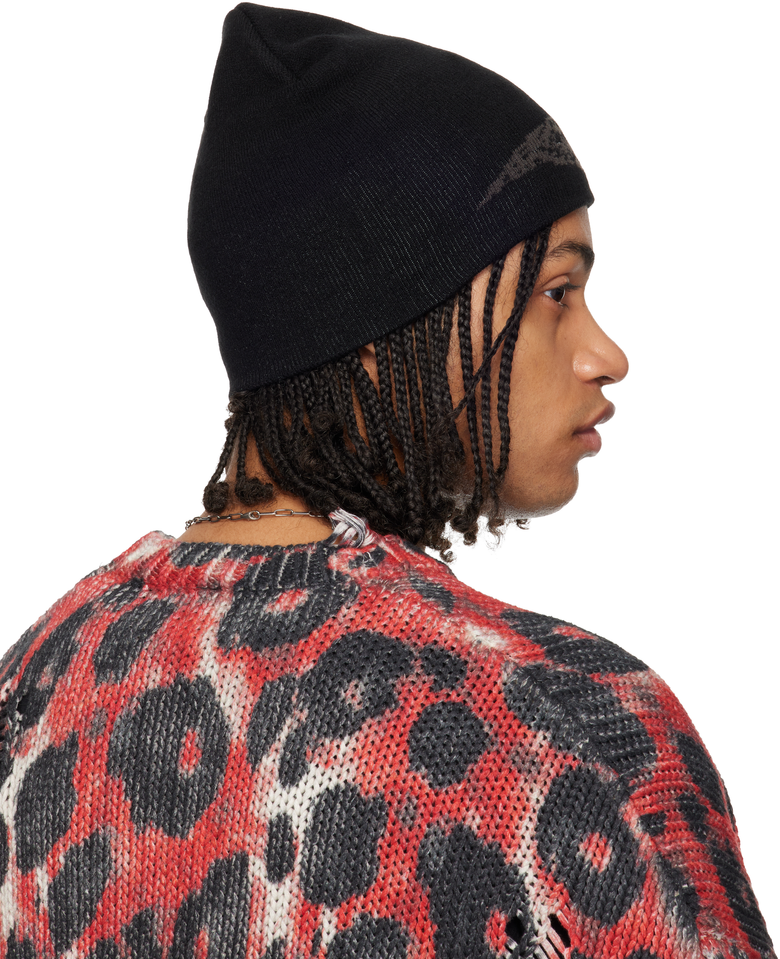 Black Logo Beanie