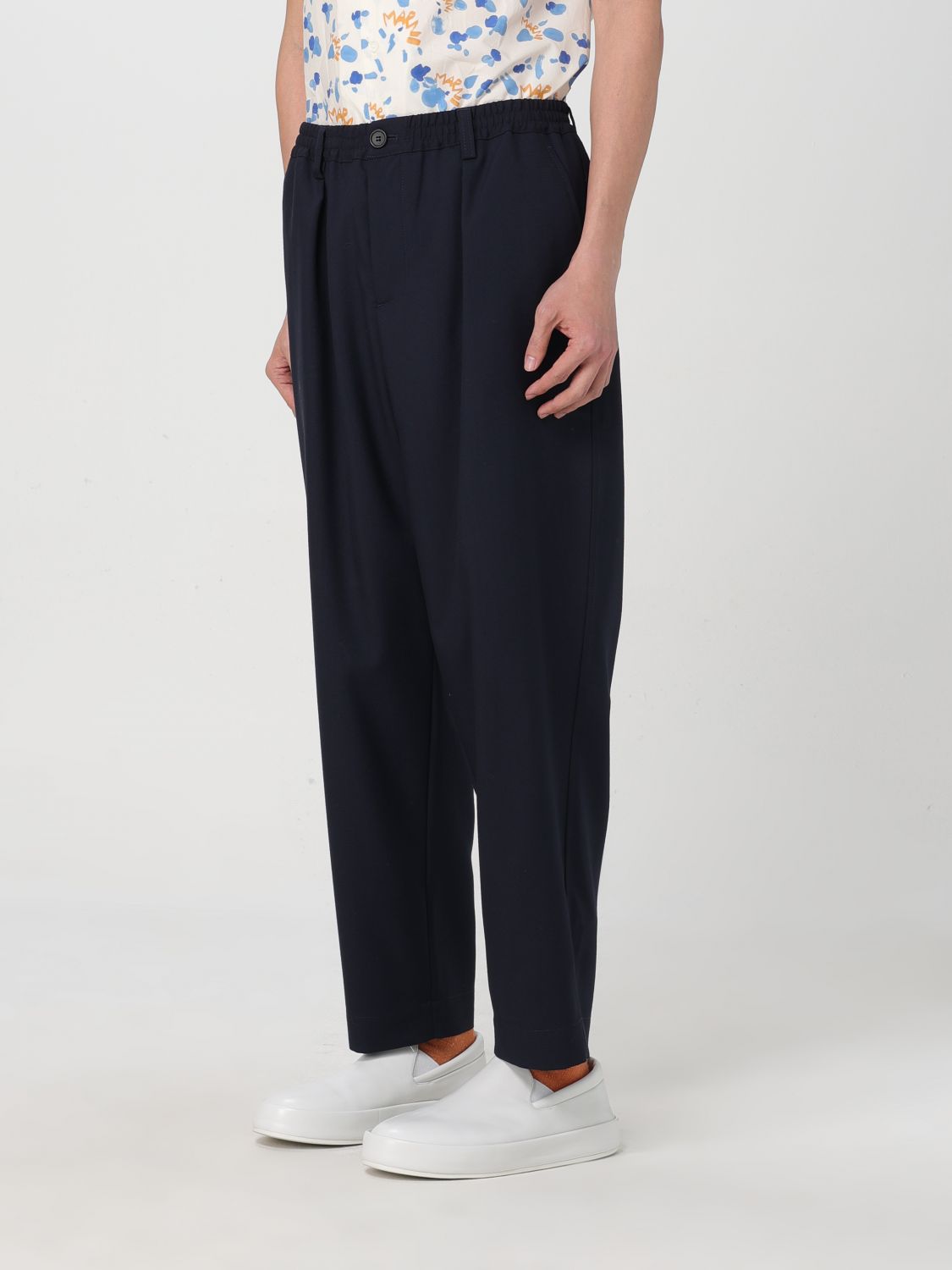 Pants Men color Black