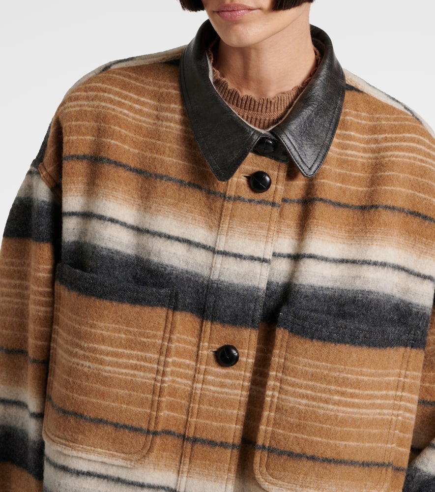 Djilaga wool-blend coat