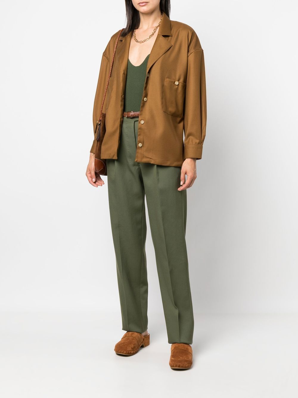 Giuliva Heritage Fit Shirt avec col et poche de blazer