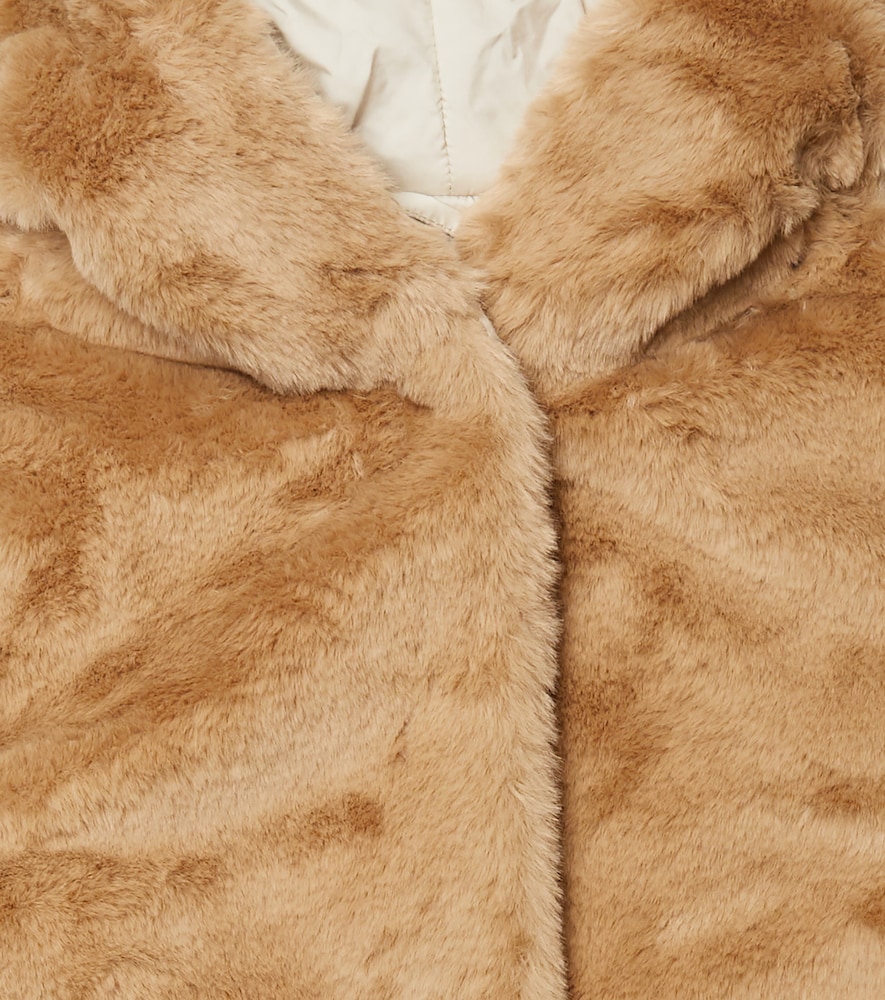 Faux fur coat