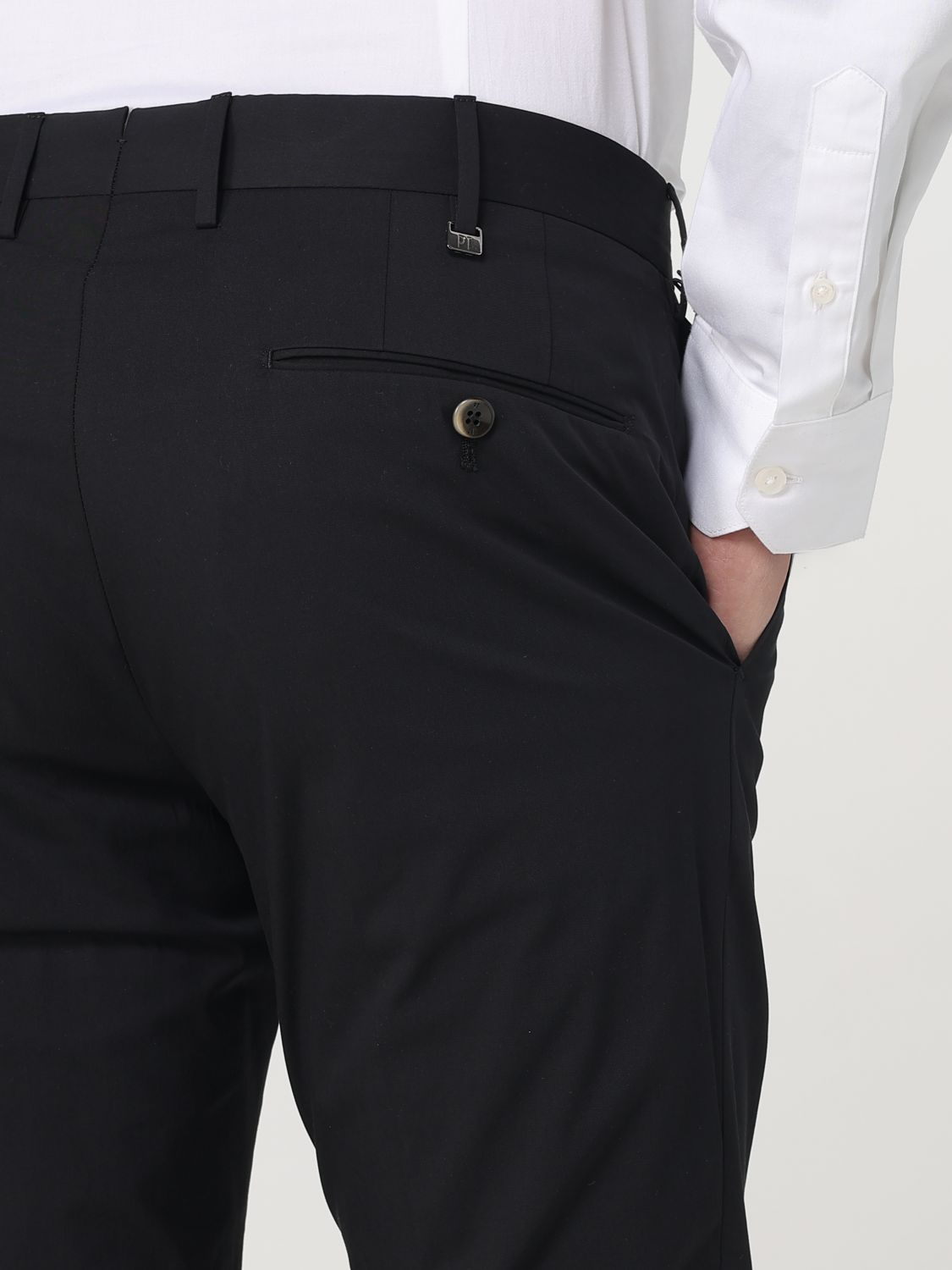 Pants Men color Black