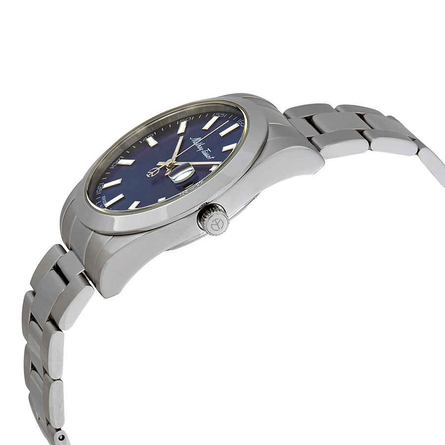 Mathey I Quartz Blue Dial Mens Watch H450ABU