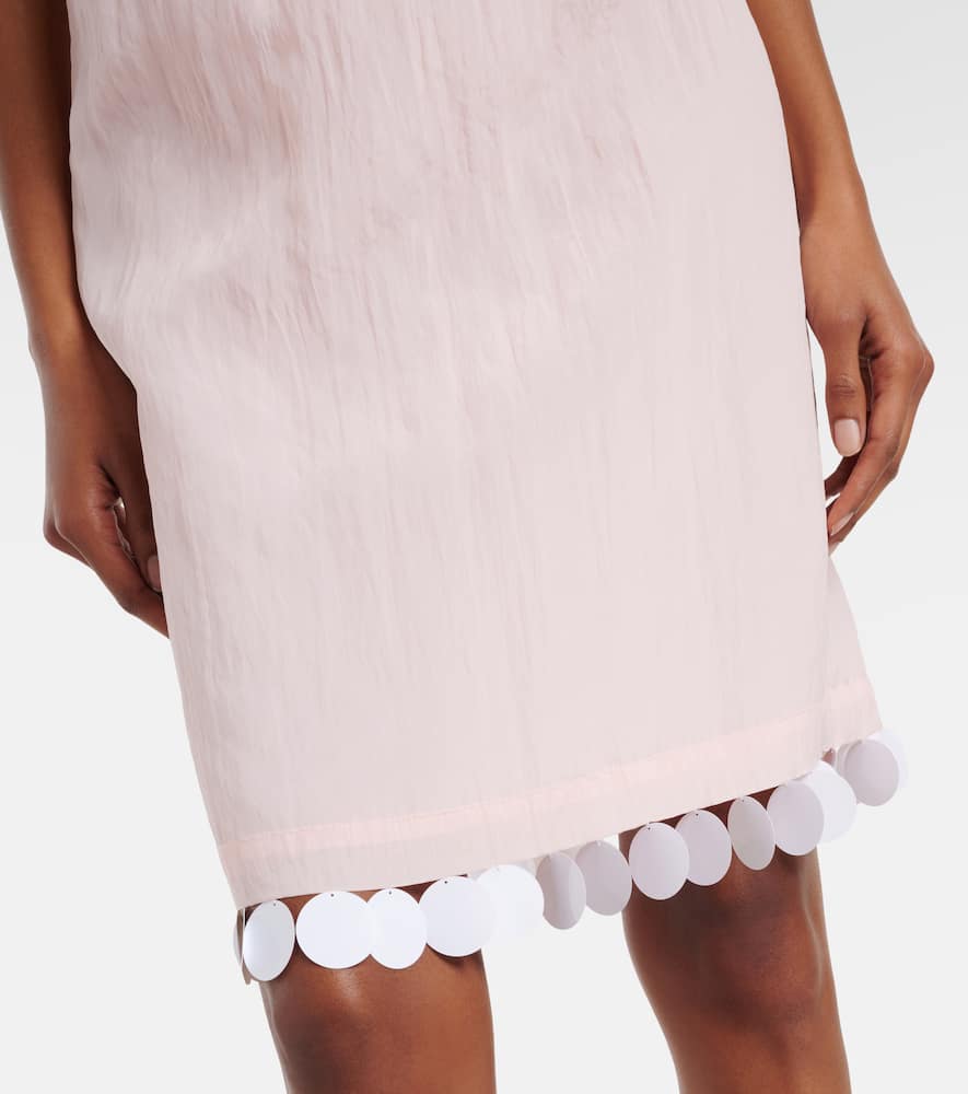 Sequined miniskirt