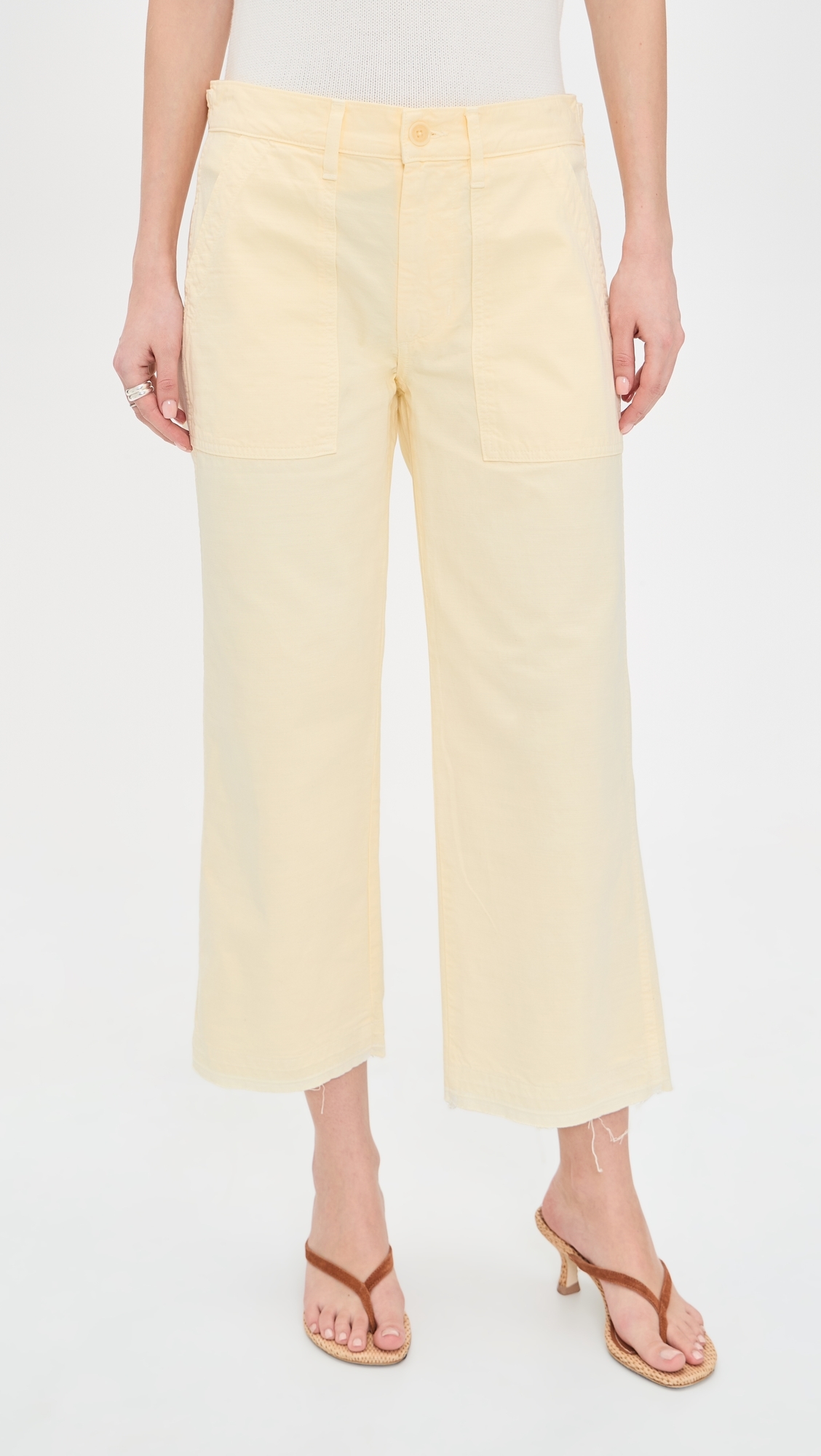 Easy Army Slouch Crop Pants Blondie