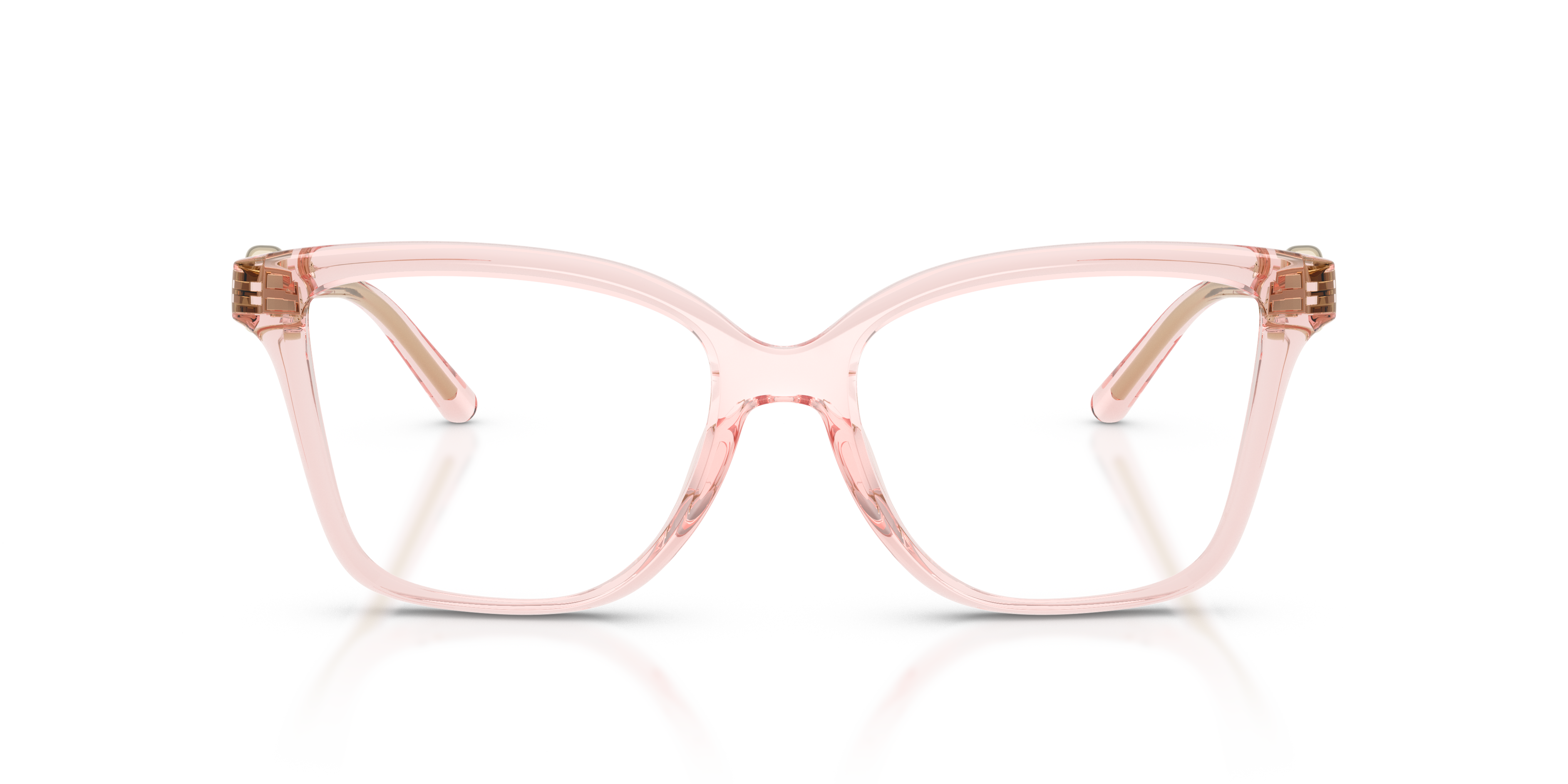 Michael Kors Mujer Michael Kors MK4180U KOBE 3901 Monturas ópticas Inyectado Rosa Transparente Cuadrada Norma