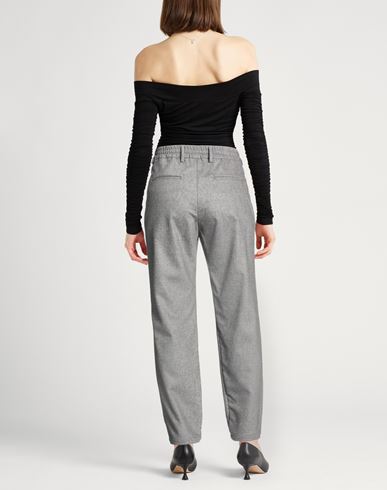 Woman Pants Grey Size 2 Wool, Cashmere, Elastane