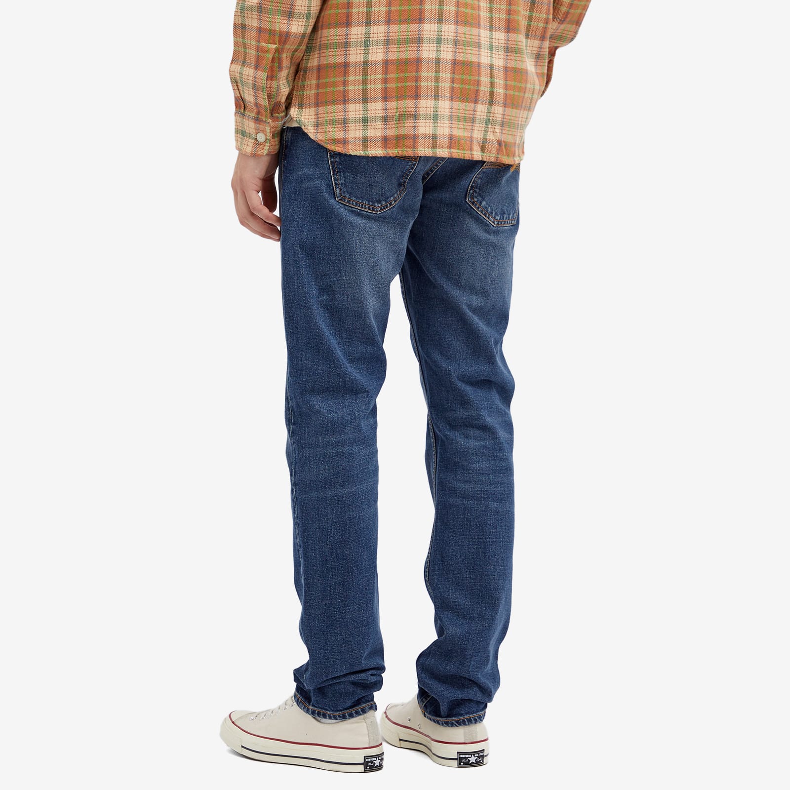 Nudie Jeans Co Men's Nudie Lean Dean Jeans in Troubled Sea
