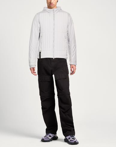 Man Puffer Light grey Size 38 Polyester