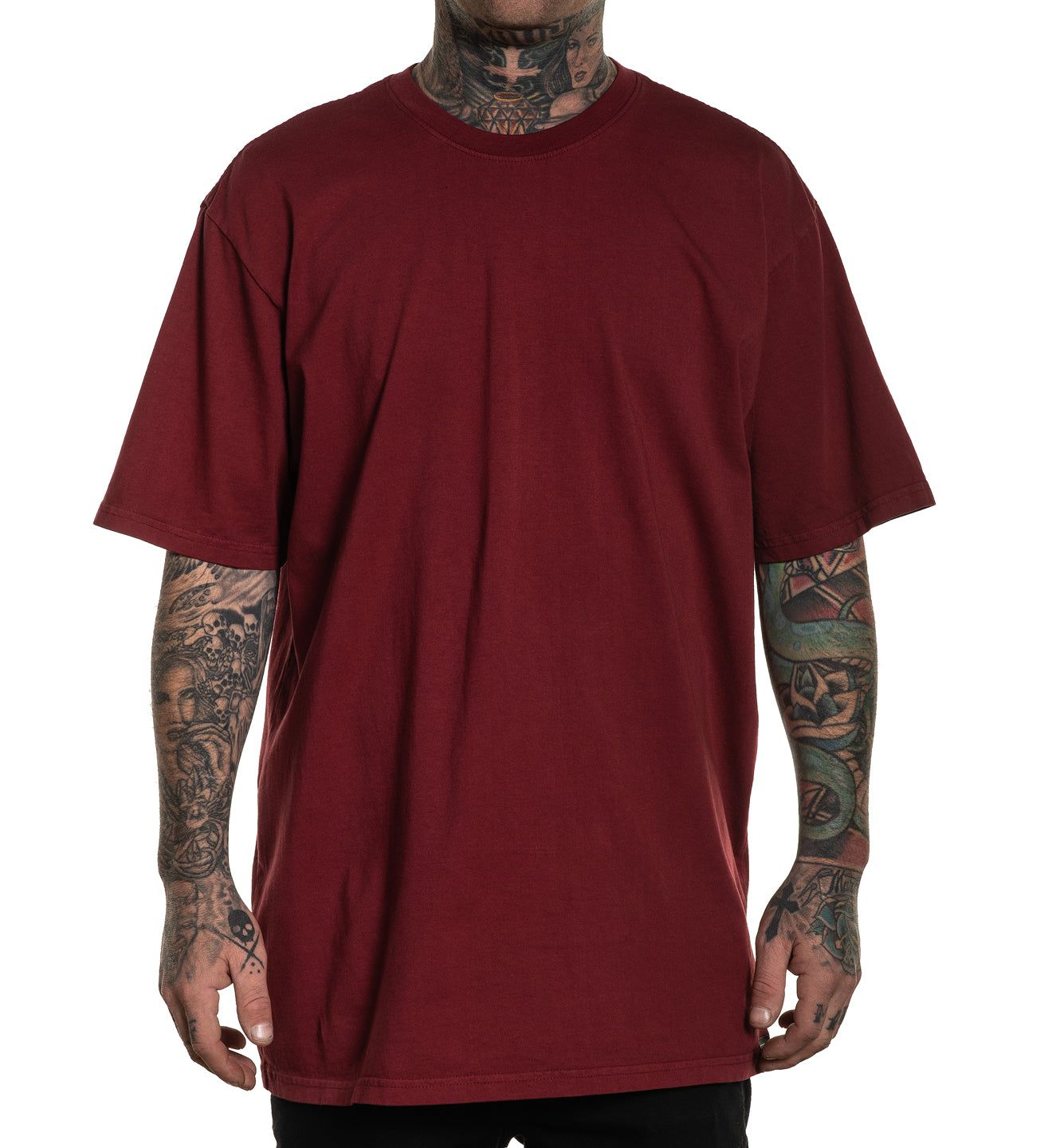 Solids Premium T-Shirt - Rosewood, ROSEWOOD