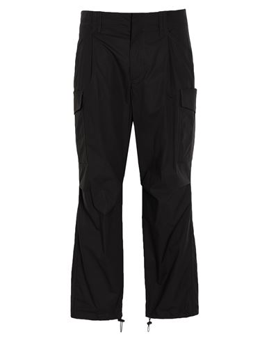 Man Pants Black Size 32 Cotton, Elastane