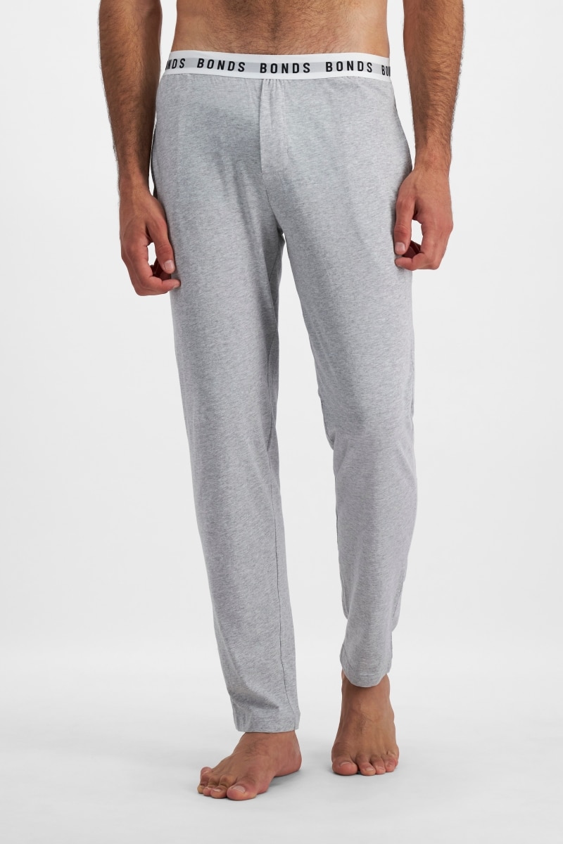 Cotton Sleep Jersey Pant in New Grey Marle