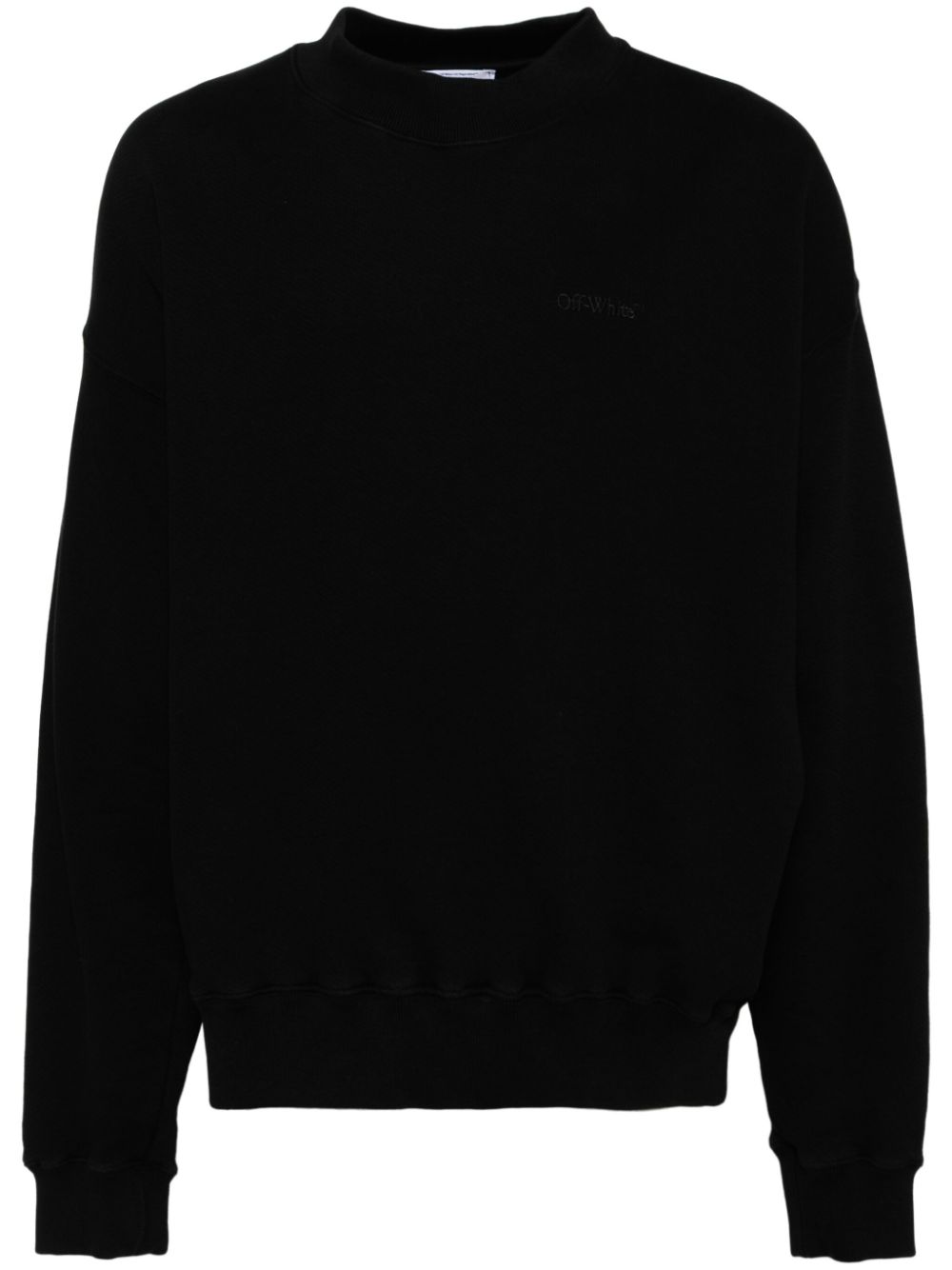 Arrow embroider skate sweatshirt - Black