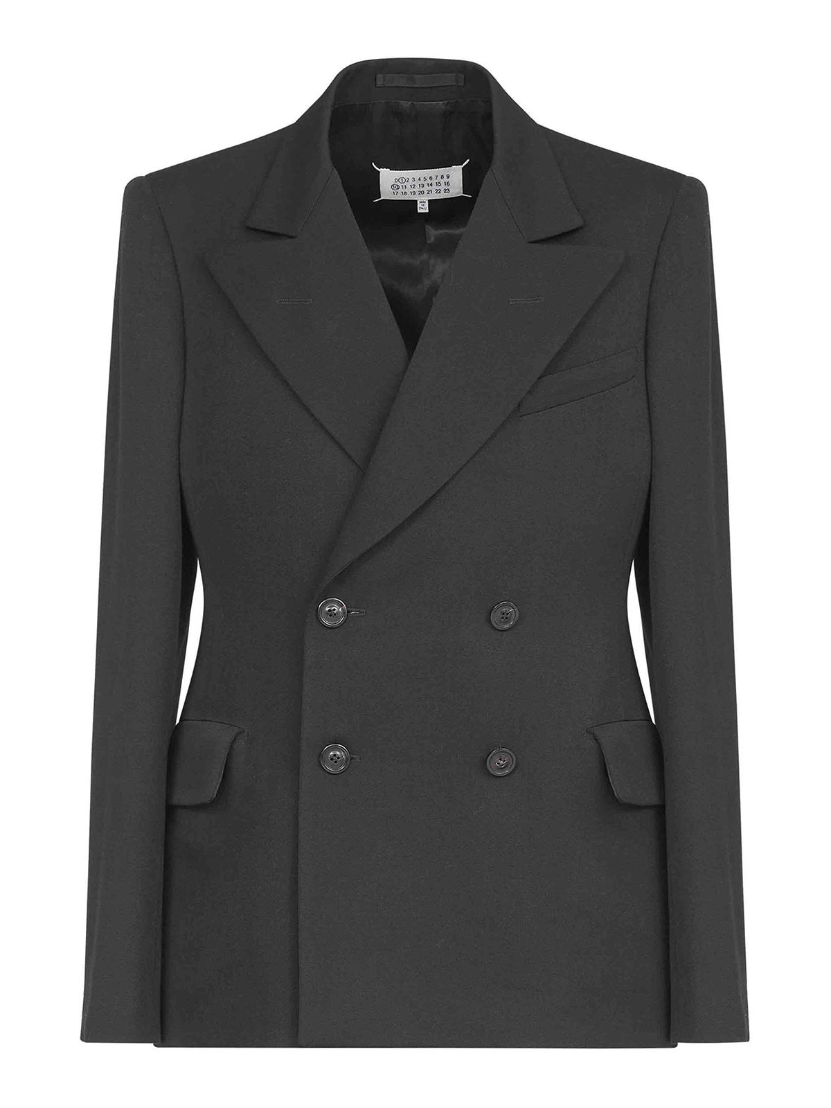 Four-Stitch Wool Blazer