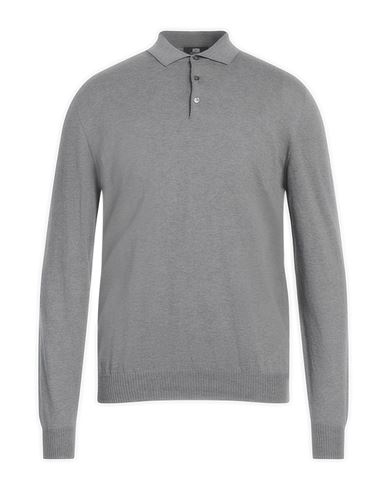 Man Sweater Grey Size 42 Cotton, Cashmere