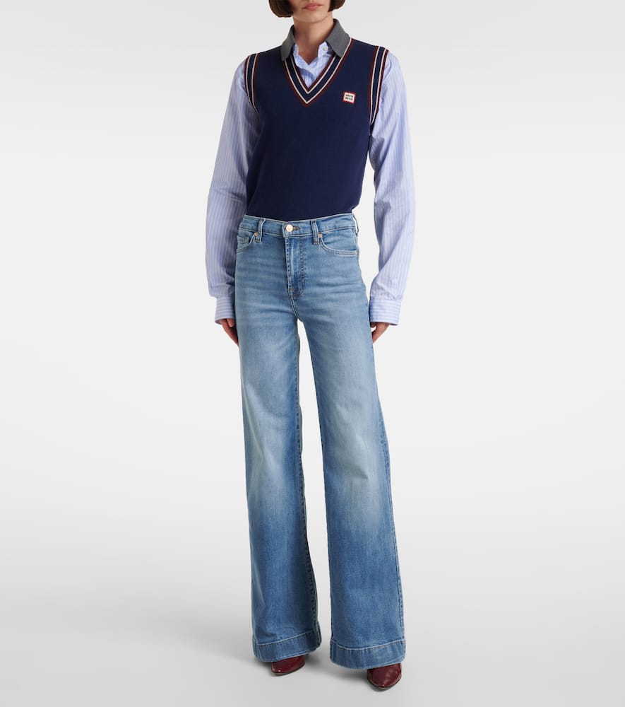7 For All Mankind Modern Dojo wide-leg jeans