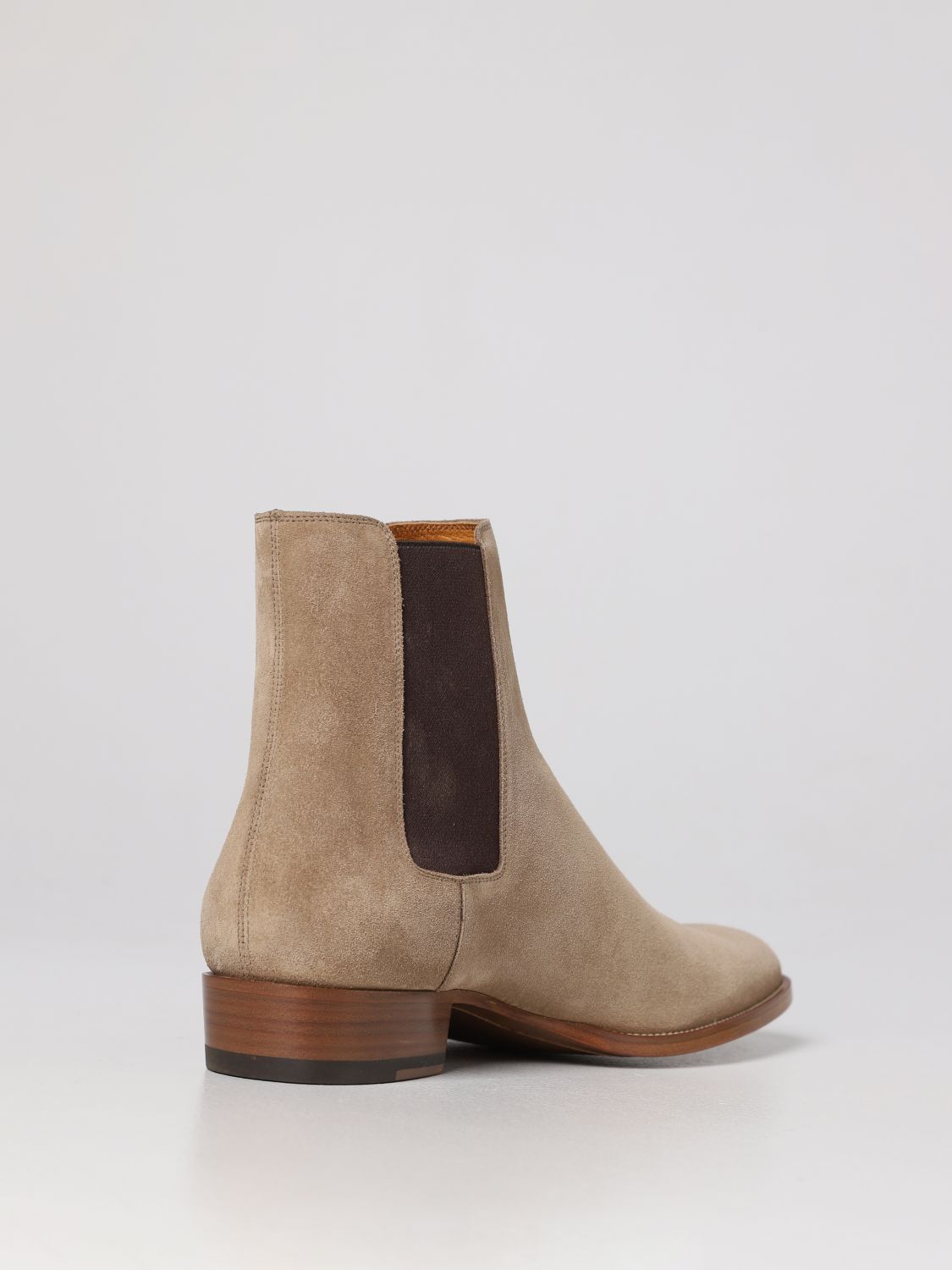 Boots Men color Beige