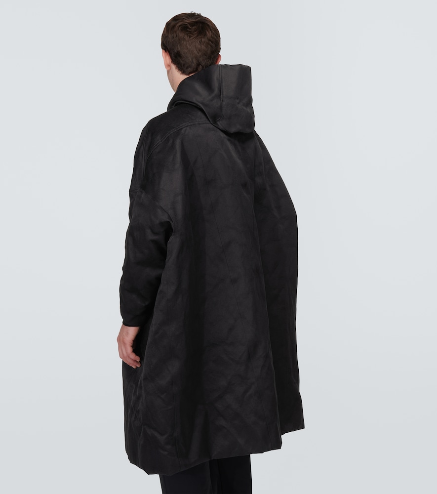 Jumbo Peter cotton and silk down coat