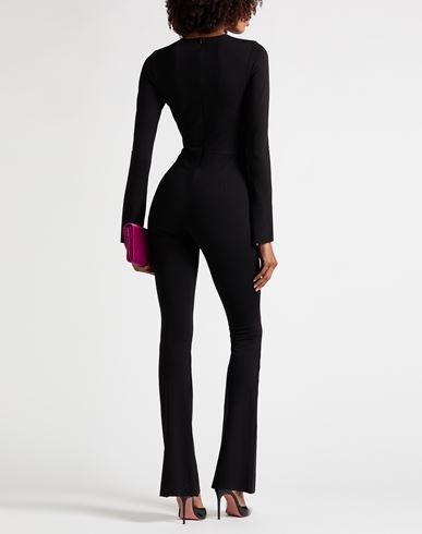 Woman Jumpsuit Black Size M Viscose, Nylon, Elastane
