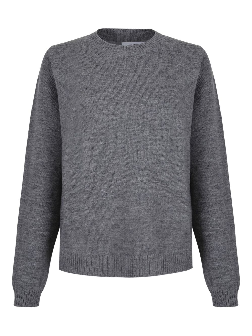 Selected Femme wool jumper - Grey