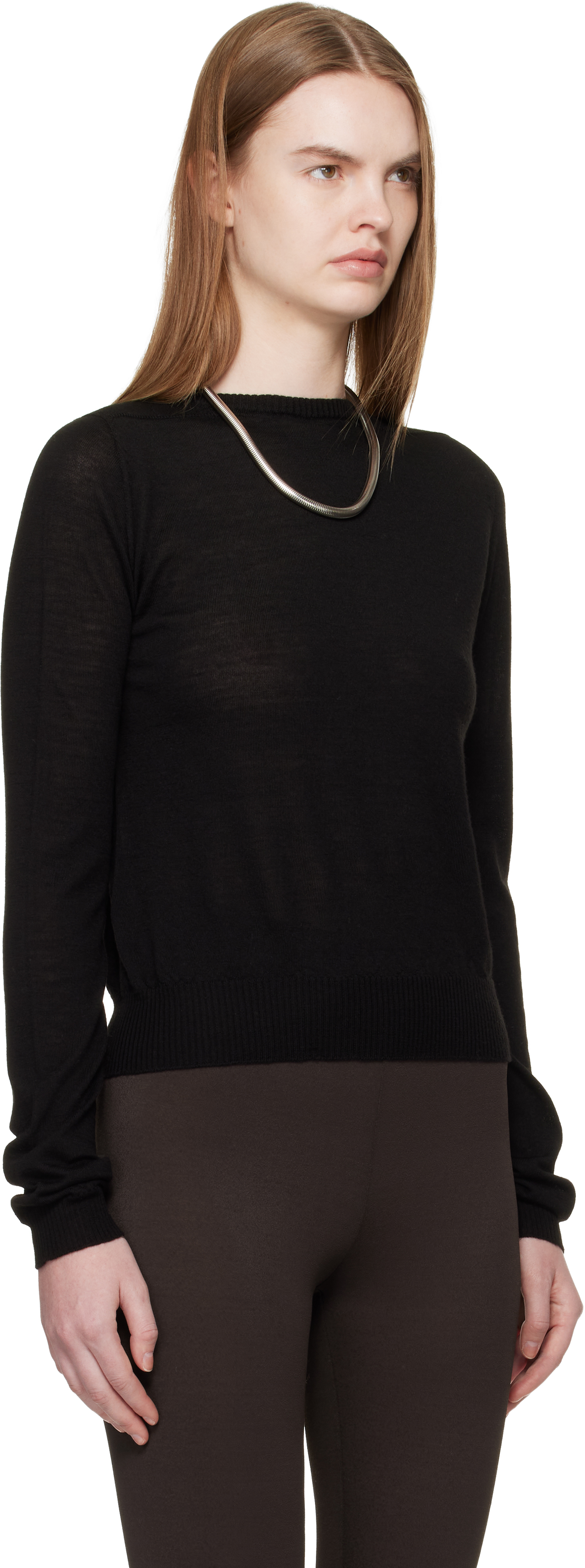 Black Temple Biker Level Sweater