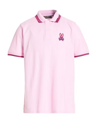 Man Polo shirt Pink Size 42 Pima Cotton