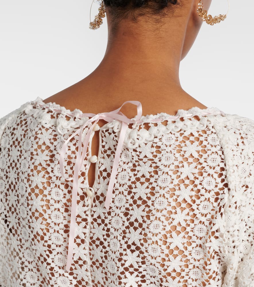 Hyliana cotton lace top