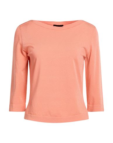 Woman Sweater Apricot Size S Viscose, Polyester