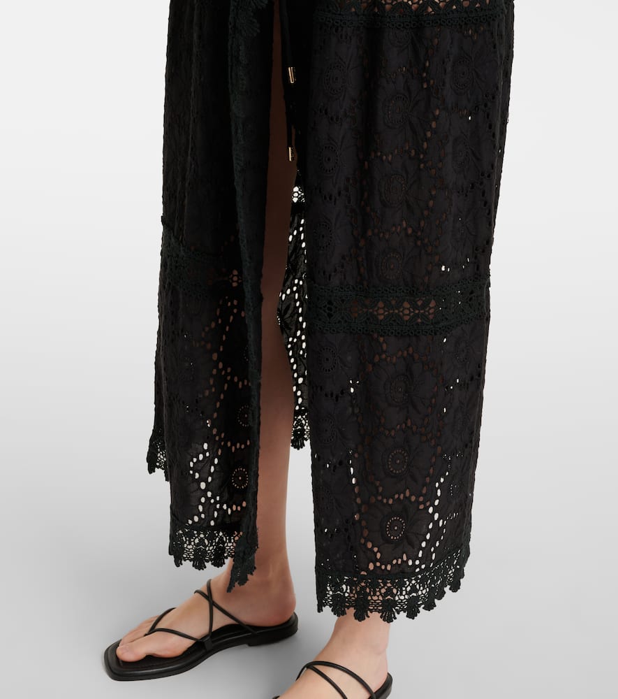 Robbie cotton lace kaftan