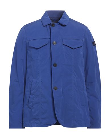 Peuterey Man Jacket Blue Size L Polyamide, Polyester