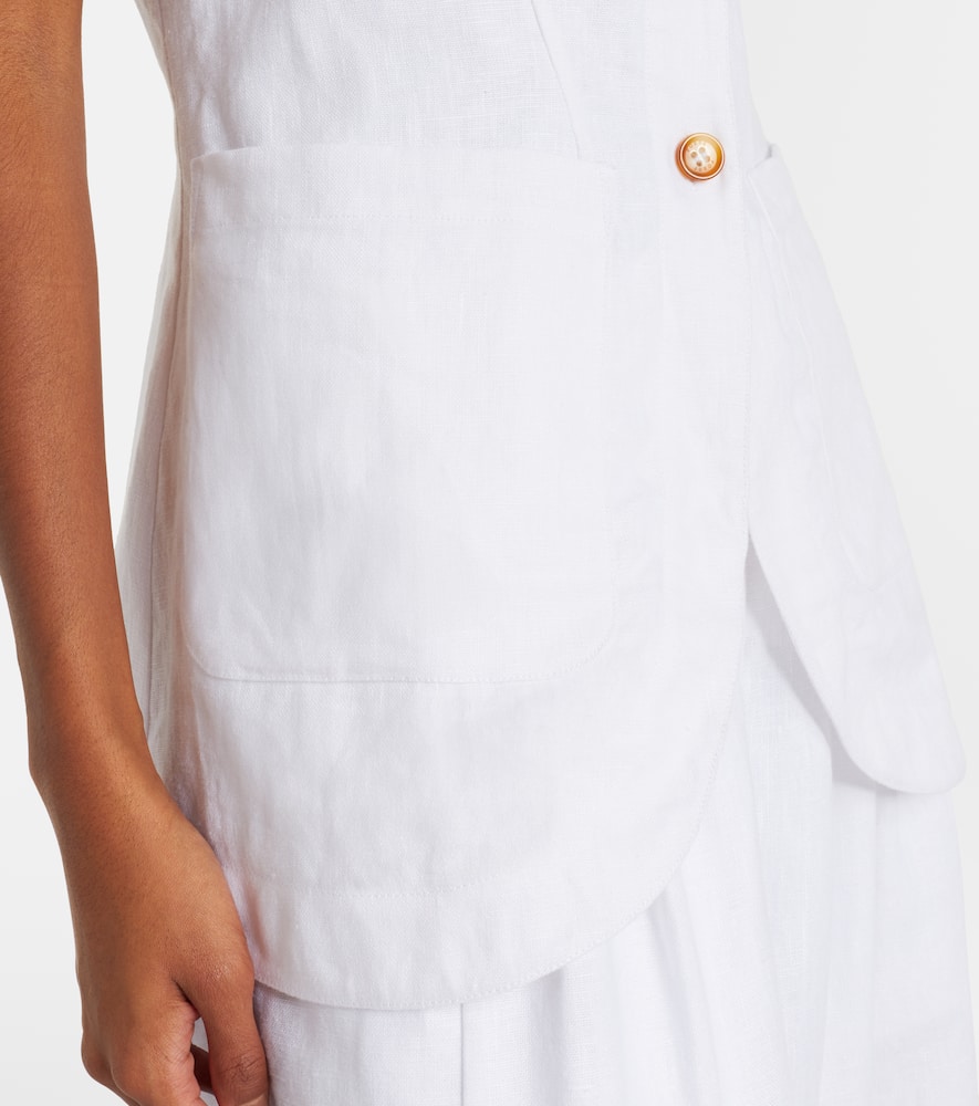Emma linen vest