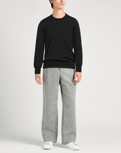 Man Sweater Black Size 48 Merino Wool