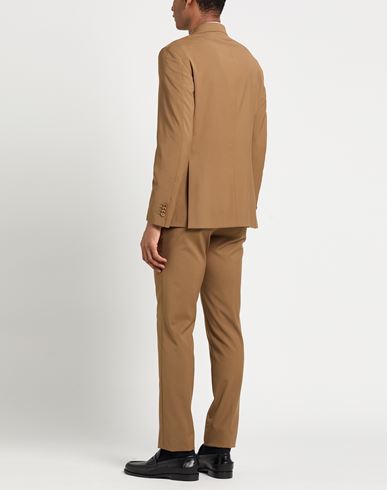 Man Suit Camel Size 36 Wool
