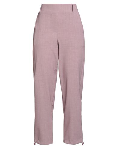 Woman Pants Mauve Size 4 Polyester, Viscose, Elastane