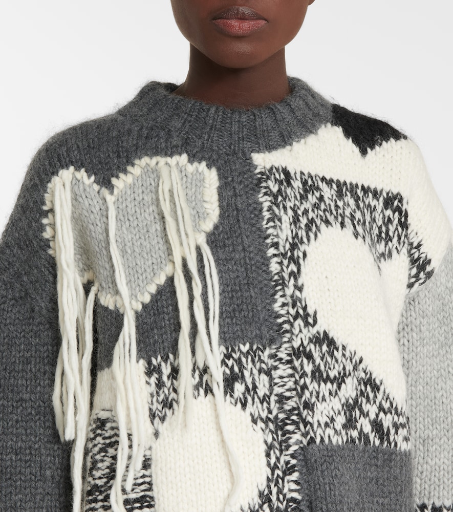 Exclusive to Mytheresa - Intarsia wool-blend sweater