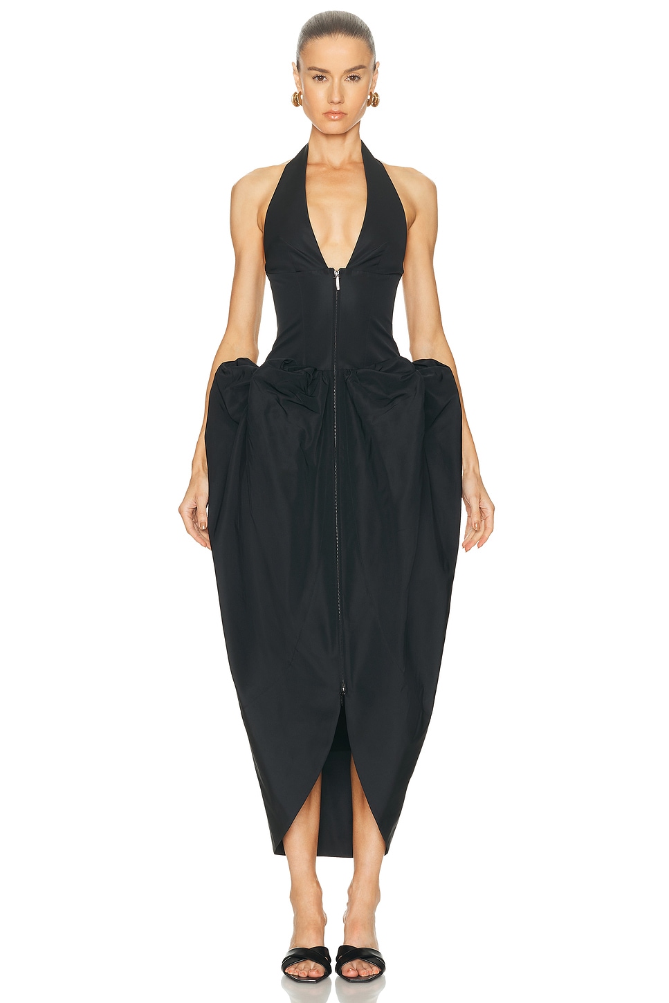 Cult Gaia Samya Dress in Black