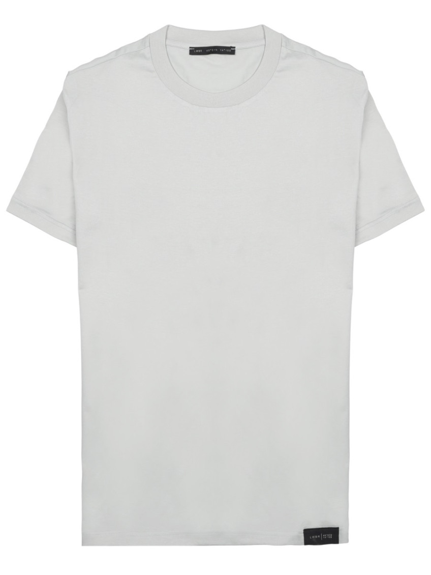 Silver Crew Neck T-Shirt