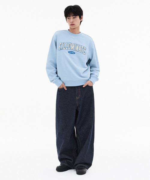 Damage Washed Denim Pants