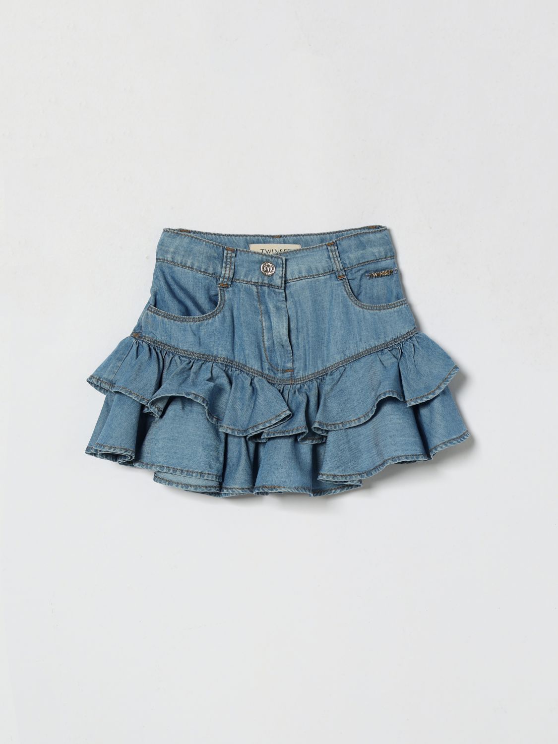 Skirt Kids color Blue