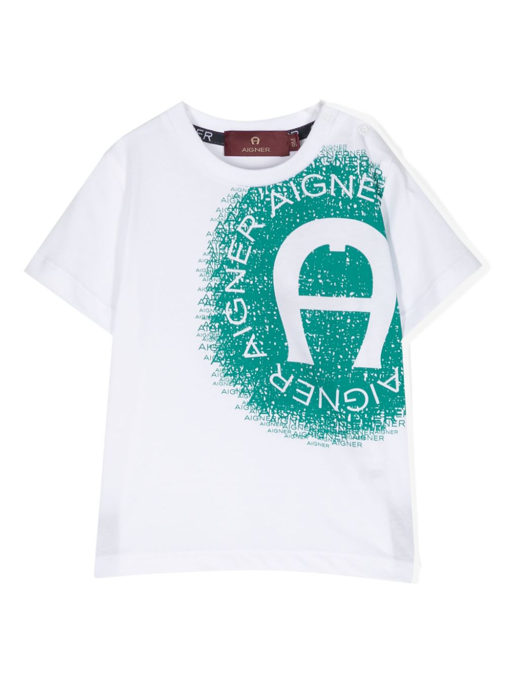 Logo-print cotton T-shirt - White