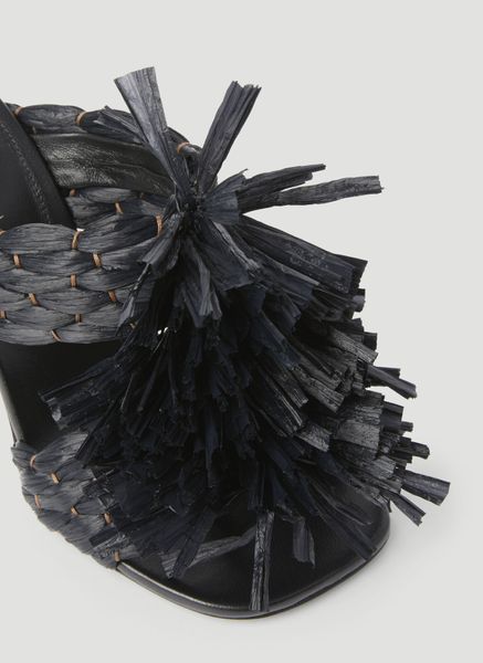 Dries Van Noten Fringe Embellished Sandals