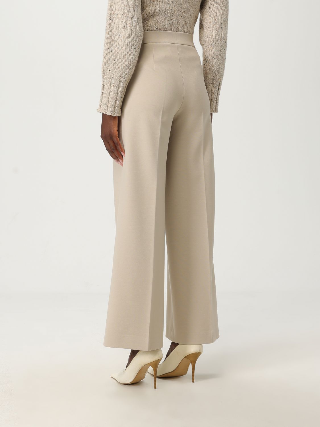 Pants Woman color Beige