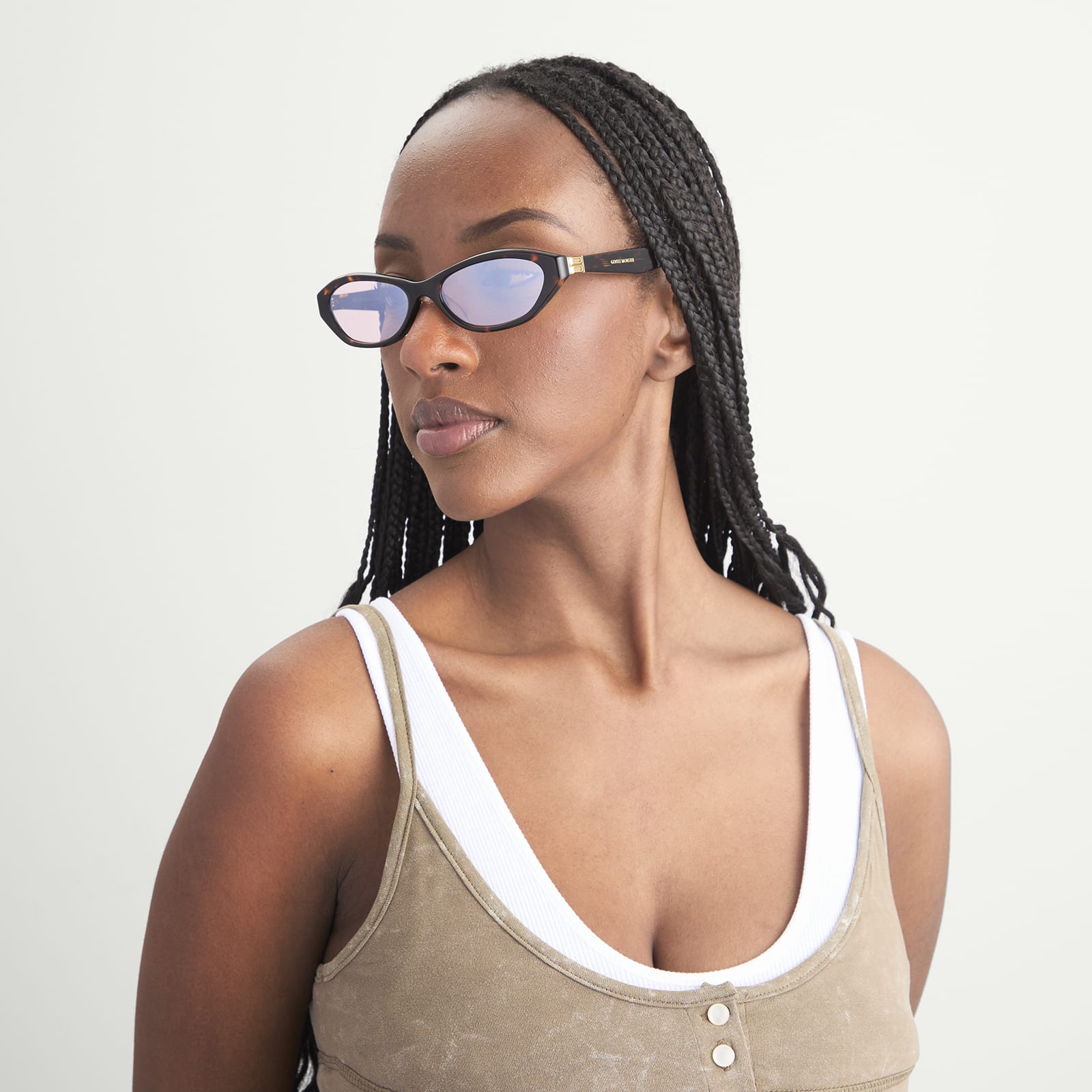 Lama Sunglasses Tortoise/Red