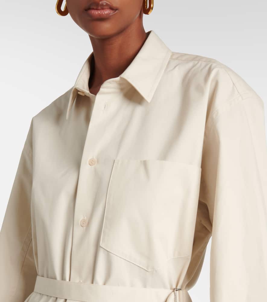 Cotton poplin shirt