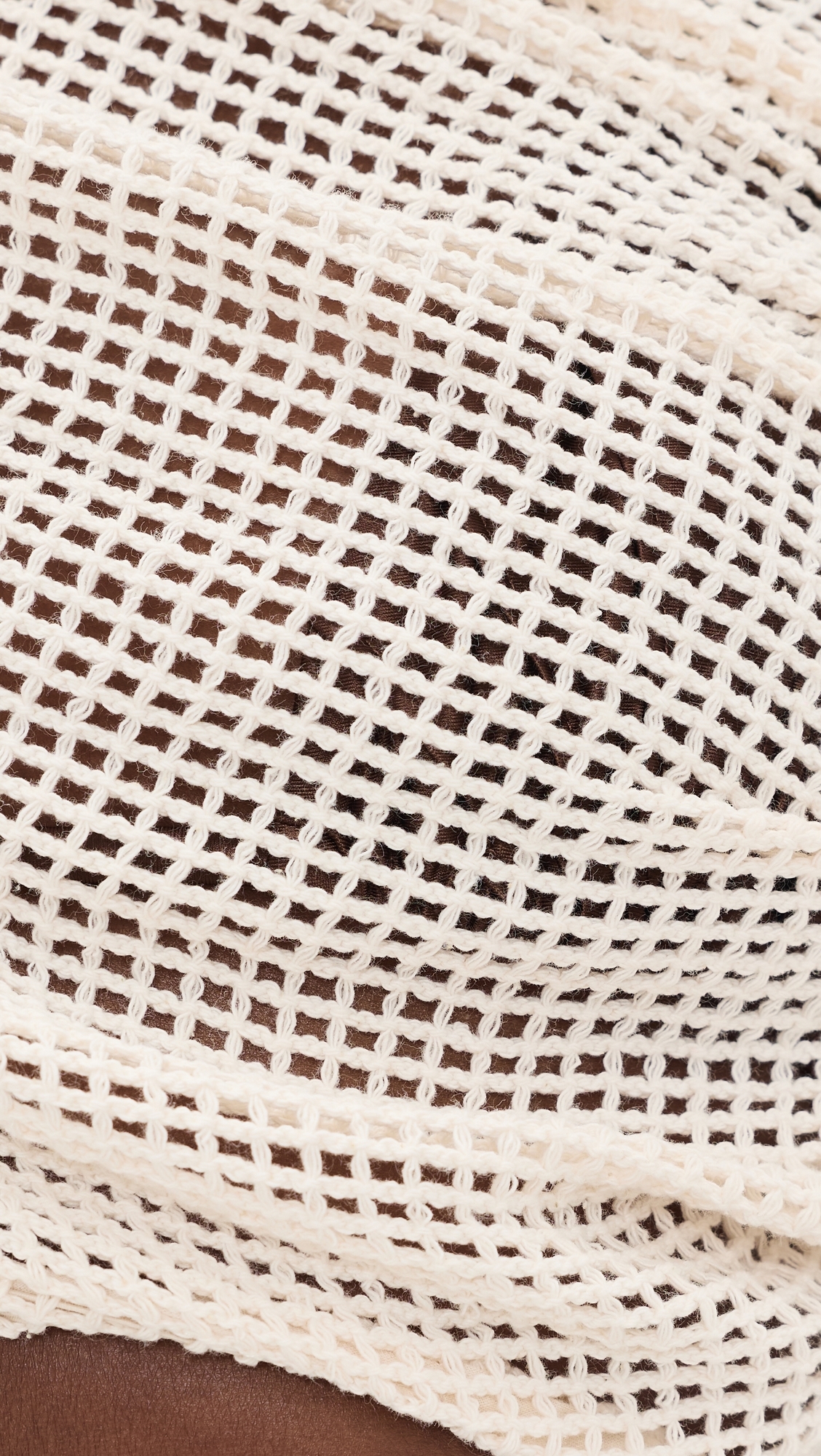 Bala Crochet Cover Up Dress Ivory