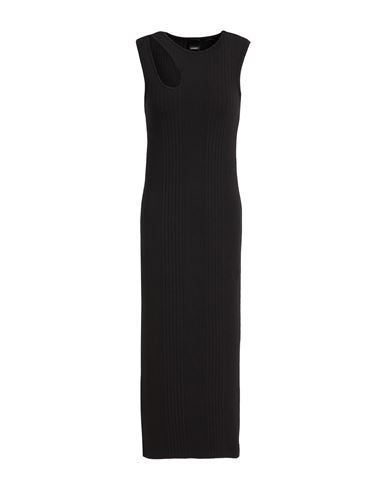 Pinko Woman Midi dress Black Size L Viscose, Elastane