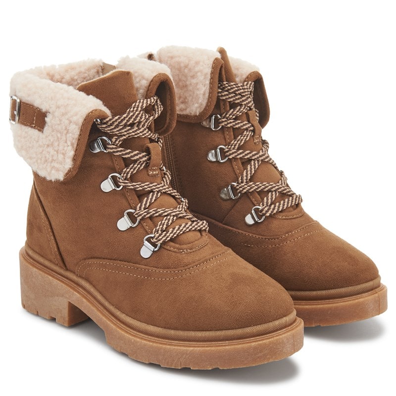 Women's Curtis Lace Up Boots (Tan)