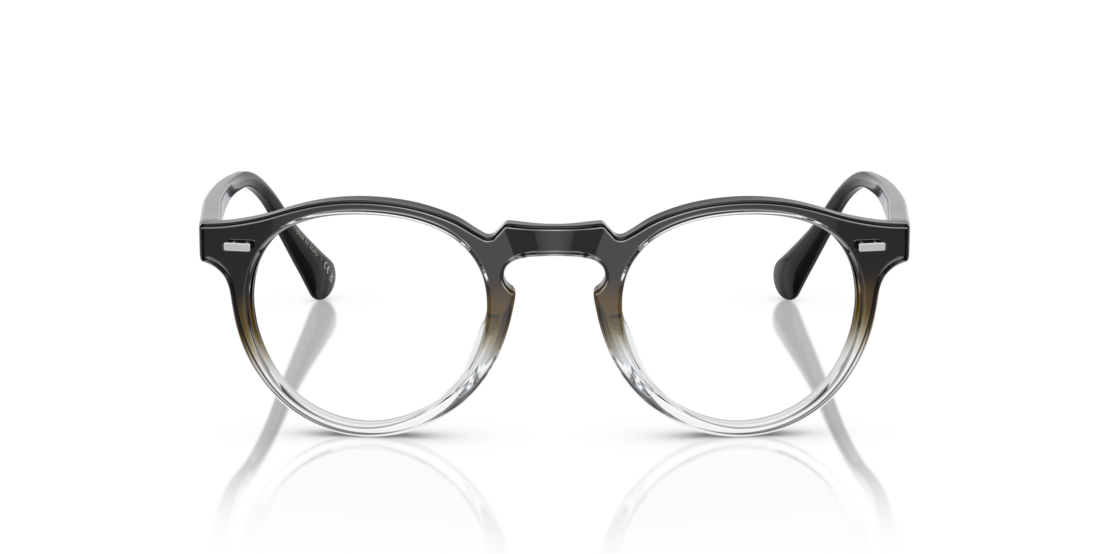 Oliver Peoples Unisex Oliver Peoples OV5186 GREGORY PECK 1751 Montature da vista Acetato Verde Trasparente Pantos Normale