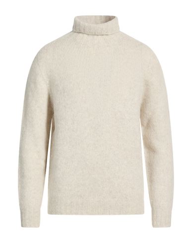 Man Turtleneck Light grey Size XL Alpaca wool, Polyamide